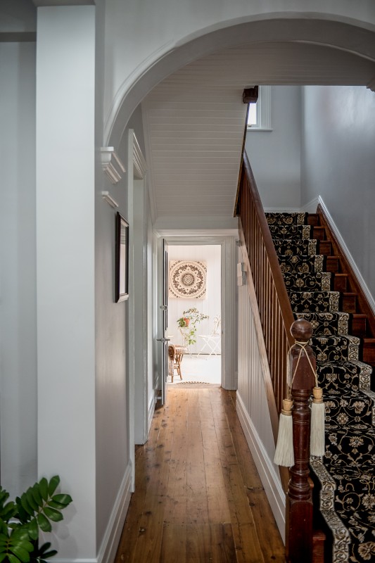 Downstairs Hall & Stairs